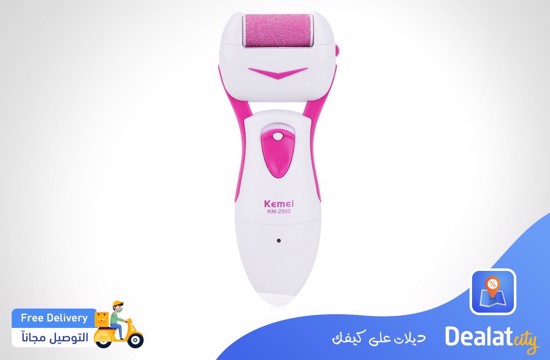 Kemei KM - 2502 New 3 in 1 Portable Electric Lady Foot Callus Remover - DealatCity Store