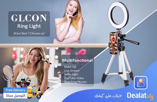 Selfie led ring light with tripod -  DealatCity Store