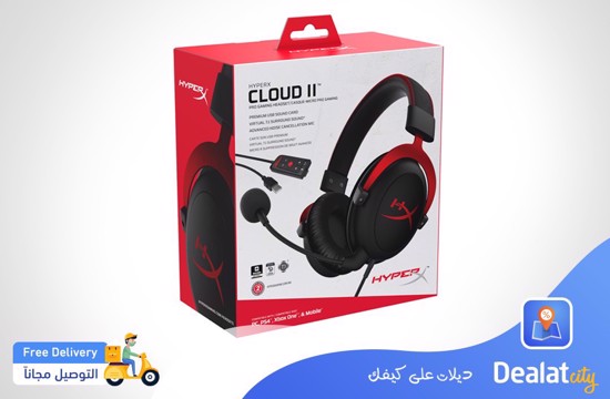 HyperX Cloud 2 Gaming Headset - DealatCity Store