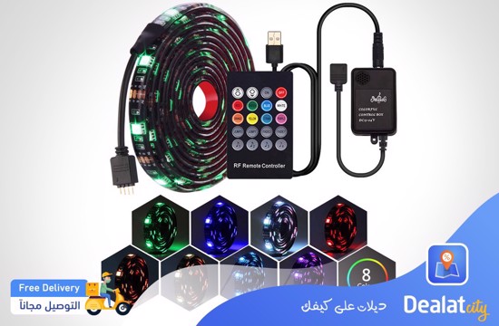 5 Meter LED RGB LED Light Strip - DealatCity Store