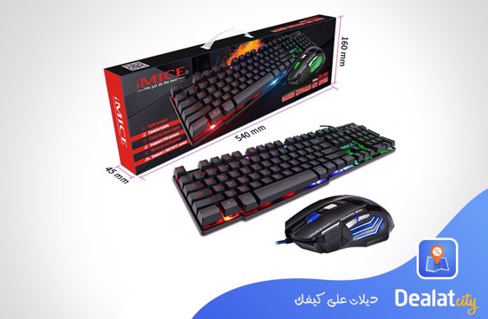 GAMING KEYBOARD MOUSE COMBO - DealatCity Store	