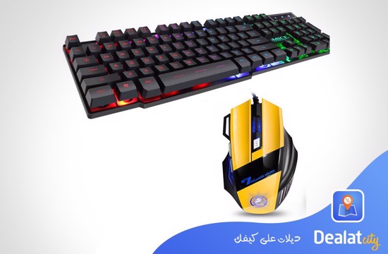 GAMING KEYBOARD MOUSE COMBO - DealatCity Store	