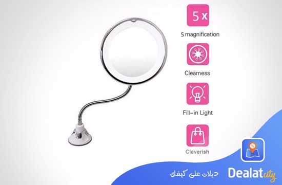 Ultra Flexible Gooseneck Mirror 5X - DealatCity	