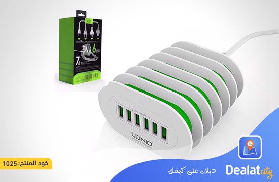 LDNIO A6702, USB Desktop Charger - DealatCity Store	