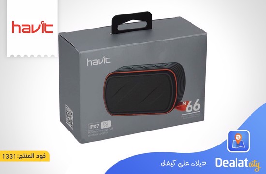 Havit M66 Waterproof Outdoor Bluetooth Speaker - DealatCity Store	