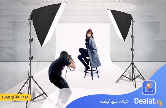 Photography 50x70CM Lighting Four Lamp Soft Box - DealatCity Store