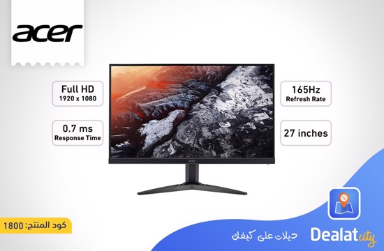 Acer KG1 27 INCH FHD LED GAMING MONITOR - DealatCity Store	