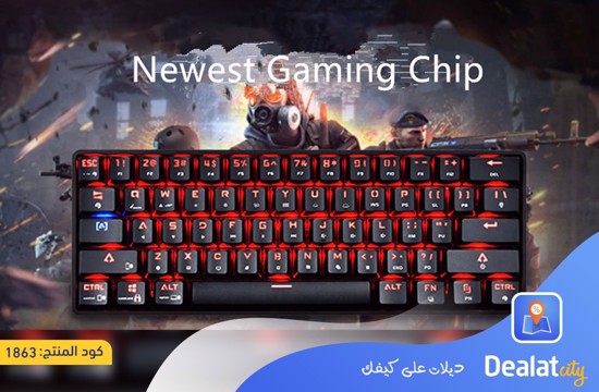 DK61 gaming mechanical keyboard - DealatCity Store	