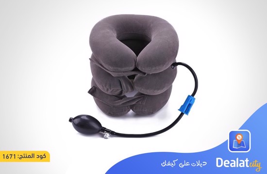 3-layered Inflatable Neck Massage Pillow - DealatCity Store	