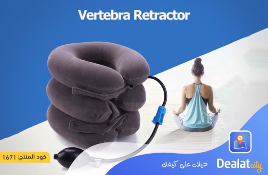 3-layered Inflatable Neck Massage Pillow - DealatCity Store	