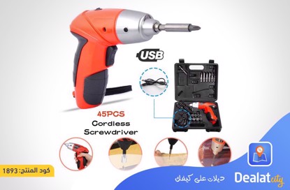 Mini Cordless Electric Portable Rechargable Screwdriver - DealatCity Store