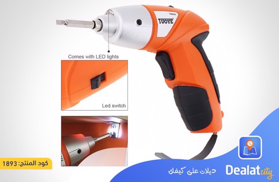 Mini Cordless Electric Portable Rechargable Screwdriver - DealatCity Store