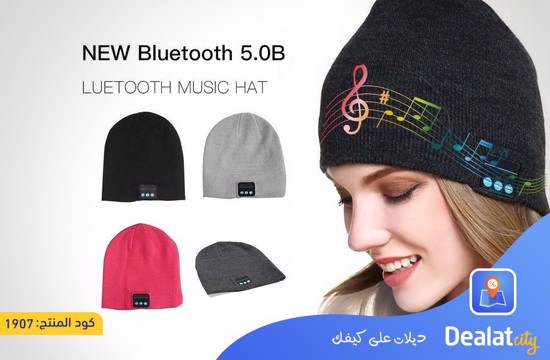 Smart Music Knit Hat Winter Hat with Headphone - DealatCity Store