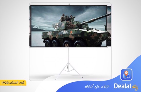 100 inch Tripod Projector Screen - DealatCity Store	