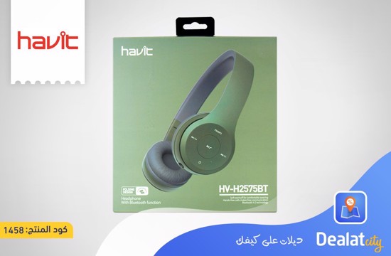 Havit HV-H2575BT Wireless Bluetooth Headphone - DealatCity Store	