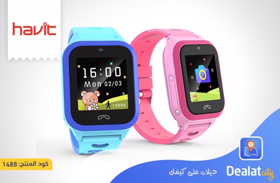 Havit KW02 Kids Watch (2G+GPS+WIFI) - DealatCity Store	