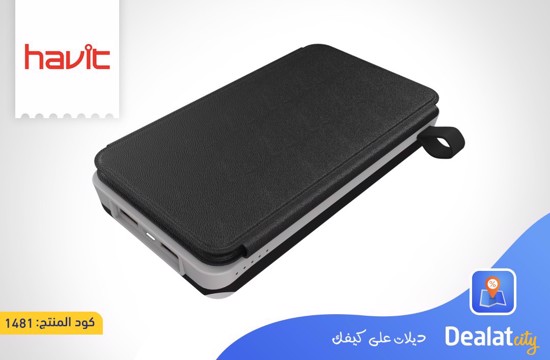 Havit H522I Solar Powered Power Bank 10,000 mAh - DealatCity Store	