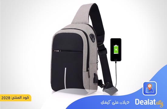 SMALL USB CHARGE ONE SHOULDER BAG - DealatCity Store