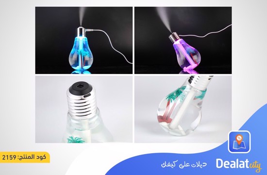 USB Portable Desktop Bulb Air Humidifier - DealatCity Store