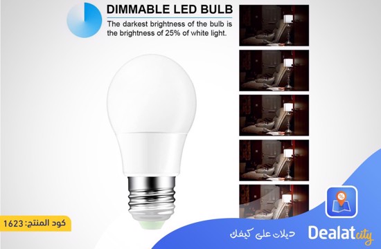 10W LED Color & White Bulb RGB+W E27 with Remote Control - DealatCity Store	