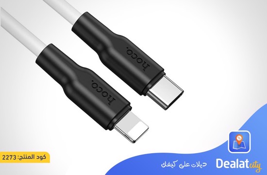 Hoco Cable Type-C to Lightning “X21 Plus” - DealatCity Store