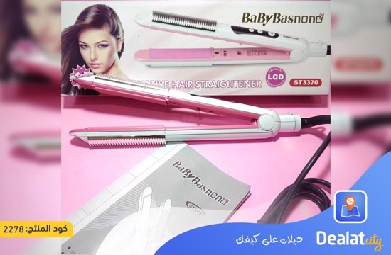 babybasnono innovative hair straightner ST3370 - DealatCity Store