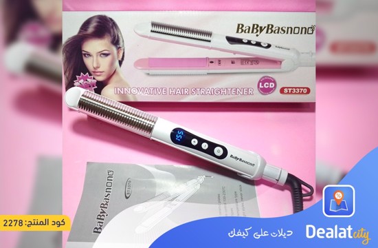 babybasnono innovative hair straightner ST3370 - DealatCity Store