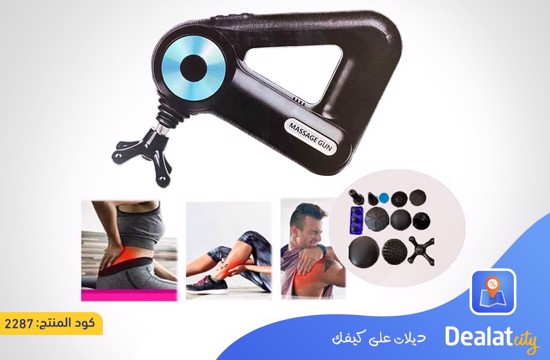 Massage Gun With 12 Massage Heads - DealatCity Store