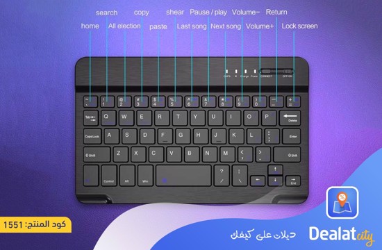 KAKU JIEDA Series Bluetooth wireless keyboard for Windows / Mac / Android / iOS - DealatCity Store	