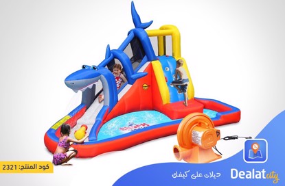 Happy Hop 9327 Shark Cave Adventure Slide - DealatCity Store