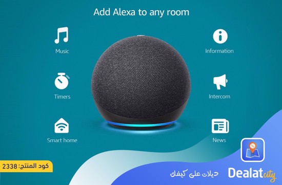 Amazon Echo Dot (4th Gen) Smart Speaker with Alexa - DealatCity Store