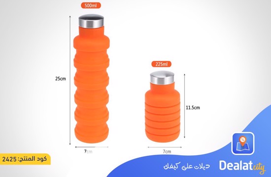 Silicone Water Bottle - DealatCity Store