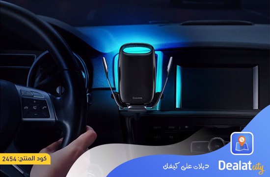 Baseus Milky Way Electric Bracket Wireless Car Charger - DealatCity Store