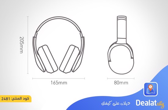 Baseus D02 Pro Bluetooth Headphone - DealatCity Store