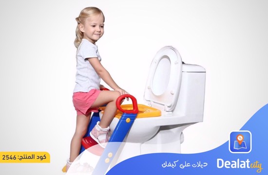 Potty Toilet Seat with Step Stool Ladder - DealatCity Store