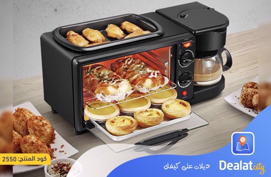 Multifunction 3 In 1 Breakfast Maker Machine - DealatCity Store