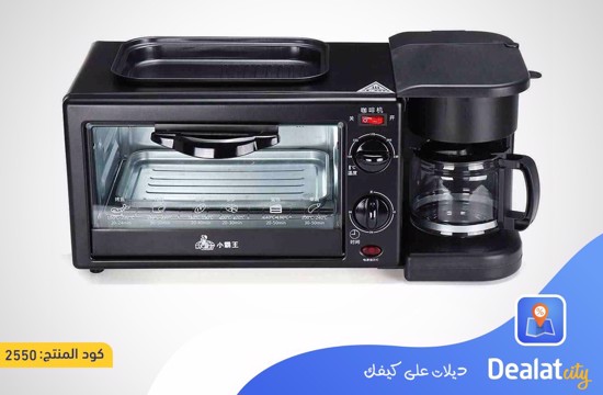 Multifunction 3 In 1 Breakfast Maker Machine - DealatCity Store