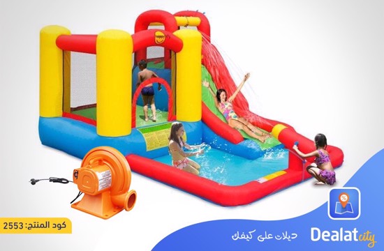 Happy Hop 9271N Jump & Splash Adventure Zone - DealatCity Store