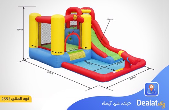 Happy Hop 9271N Jump & Splash Adventure Zone - DealatCity Store