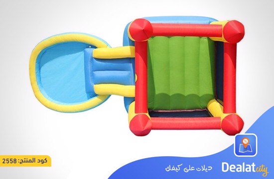 Happy Hop 9820 Bouncy Castle With Pool & Slide - DealatCity Store