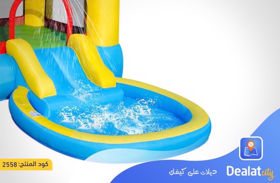 Happy Hop 9820 Bouncy Castle With Pool & Slide - DealatCity Store