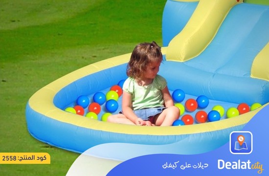 Happy Hop 9820 Bouncy Castle With Pool & Slide - DealatCity Store