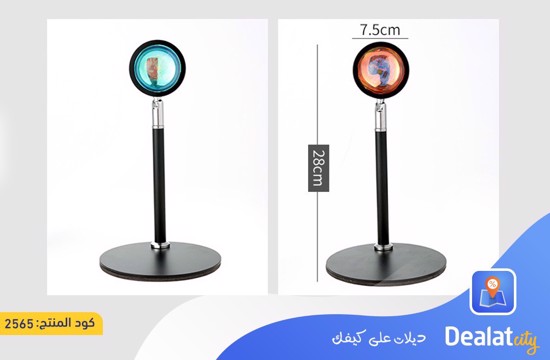 Mini Sunset Lamp Rotates LED Light Lamp - DealatCity Store