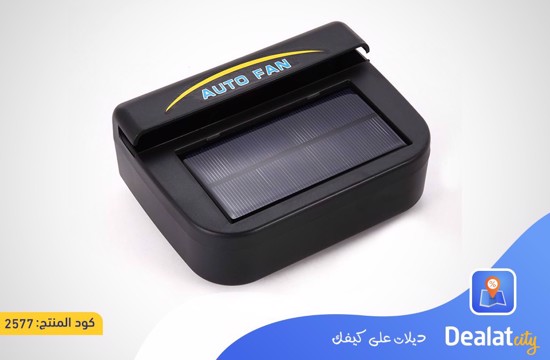 Solar Powered Car Window Cool Ventilation Fan - DealatCity Store