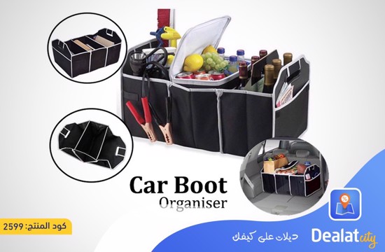 Car Boot Storage Foldable Bag Organiser - DealatCity Store