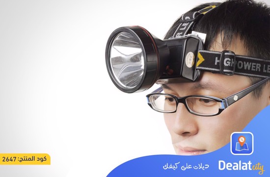 30000 Lumens Headband LED Yellow Light Rechargeable Headlight Headlamp - DealatCity Store