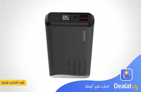 Porodo PD Power Bank 30000mAh - DealatCity Store