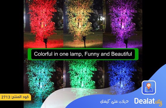 Solar Lights Outdoor 9 LEDs Multi-Color - DealatCity Store