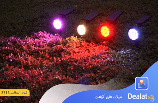 Solar Lights Outdoor 9 LEDs Multi-Color - DealatCity Store