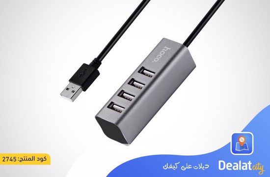 Hoco USB hub “HB1” USB-A to four ports USB - DealatCity Store